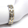 <img src="mens  magnet bracelet .png" alt="casual magnetic therapy jewelry  strong  top view    Magnetic Bracelet Novoa Men's Quad-Element Satin Stainless  B072J     ">