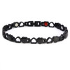 <img src=" womens  magnet bracelet .png" alt="casual magnetic therapy jewelry  side view Magnetic bracelet Novoa Women 's Quad-Element 12,800 Gauss B185QD ">