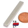 N52 Neodymium Bar Magnet 2x1/4x1/8" High-Strength Magnet