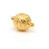 <img src="Bracelet Clasp, Magnetic Gold Sandstone Finish Round (CK-035J) Magnetic Bracelet Clasp.png" alt=" jewelry magnet clasps strong magnetic clasps for jewelry">