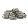 Magnetic Bracelet Clasp Silver Antique Finish Cylinder Neodymium