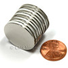 1X1/32" N45 Disc Neodymium Magnets