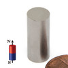 AlNiCo 5 Disc Magnet Dia 3/8 x 7/8" Cylindrical AlNiCo Magnet One Piece