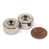 Neodymium Disc Magnet w/ #8 Countersink