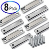 45 LB Ultra-Strong Neodymium Channel Magnet Set with Countersunk Holes & Screws - Perfect for DIY, Home, and Industrial Use