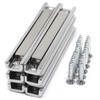 neodymium  channel magnets with hardware