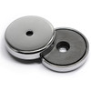 Strong Magnet Round Base (Cup Magnet) 15 LB Pulling Power RB36 1.42" Cup Magnet - 4 ea. Cup Magnets In This Pack