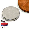 N52 Neodymium Disc Magnet - 1/2" x 1/16" Size
