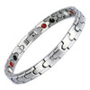 Magnetic Bracelet Novoa Women's Quad-Element Two-Tone Silver - B101