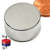 1X1/2" N42 Disc Neodymium Magnet