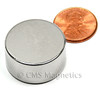 1X1/2" N42 Disc Neodymium Magnet N42 Neodymium Disc Magnet 1"x1/2" Rare Earth Disc