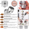 Refrigerator Spice Storage Tins