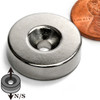 N52 neodymium disc magnet 7/8x1/4 inch