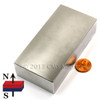 4"x2"x1" Block Neodymium Magnet