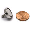 Neodymium Cup Magnet w/ Threaded Stud