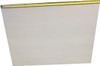 48x36 Stainless Steel Magnetic Message Board for Kitchen and Office Organization 