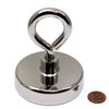 Heavy duty fishing magnet with 880 LB pull force
