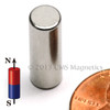 Strong small cylinder magnet for crafts