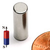 N52 neodymium cylinder magnet 1/4x3/4 inch