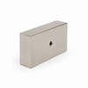 N42 Neodymium Block Magnet 3x1.5x3/4" 165 LB Pull w/  One #10 Countersunk Hole