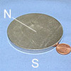 3" x 1/4" round neodymium magnet