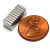 Dimensions of N52 neodymium rectangular magnet