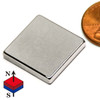 3/4x3/4x1/8" NdFeB Rare Earth Magnets