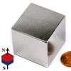 N42 Neodymium Cube Magnet - 1-1/2" Super Strong Rare Earth Design
