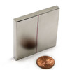 2x2x1/4" NdFeB Rare Earth Rectangular Magnets