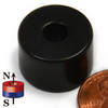 Black Epoxy Coated Neodymium Ring Magnet