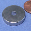 N45 16 LB Pull Ring Magnet N45 OD7/8xID0.275x2/10" Neodymium Magnet