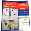 Magnetic Photo Sheets with Adhesive