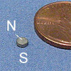 SmCo Magnets Dia 3mmX1mm Samarium Cobalt Magnets 572 F Temperature