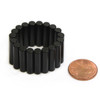 N48 Cylindrical Neodymium Magnet  Dia 3/16x3/4" Diametrically Magnetized EPOXY Coated