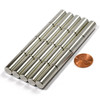 High Strength 18 LB Pull Neodymium Cylinder Magnet