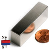 N45 2x1/2x3/4" Rare Earth NdFeB Bar Magnet