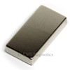 Corrosion Resistant N45 1-1/2x3/4x1/4 Magnet - Side View