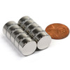 Disc Neodymium Magnets N42 Neodymium Disc Magnet 1/2"x2/10"