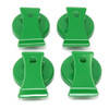 4 ct. Magnetic Clips for Cabinet or Magnetic Whiteboard Single Color