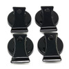 4 ct. Magnetic Clips for Cabinet or Magnetic Whiteboard Single Color