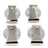 4 ct. Magnetic Clips for Cabinet or Magnetic Whiteboard Single Color