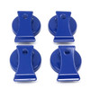 4 ct. Magnetic Clips for Cabinet or Magnetic Whiteboard Single Color