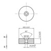 Strong Rare Earth Disc Magnet for Industrial Applications