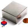 N50 2x2x1" NdFeB Rare Earth Rectangular Magnet