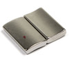 Detailed shot of high-temperature rare earth arc magnet featuring NiCuNi finish, resistant to 302°F for motor and EV uses