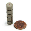 Dia 3/8x1/4" SmCo Magnet 527 F Temperature