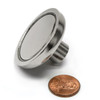 Rare Earth Cup Magnet with 112 LB Pull Power