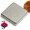 1"x1"x3/16" NdFeB Rare Earth Magnets
