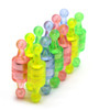 180 Ct. Transparent Magnetic Pushpins for Magnetic Whiteboard & Refrigerators, Push Pin Magnets