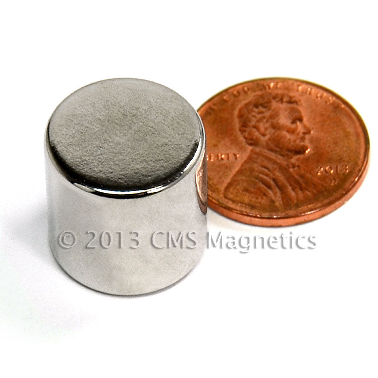 strong magnets for sale next to a penny except you can see the whole magnet super magnets
